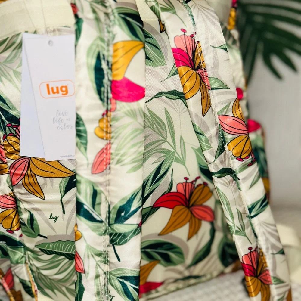 🌺RARE 🌺 LUG Jumper Backpack in Lily Sand - BEAUTIFUL NWT - Picture 5 of 16